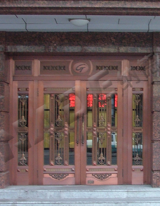 黑龙江铁路集团玻璃铜门